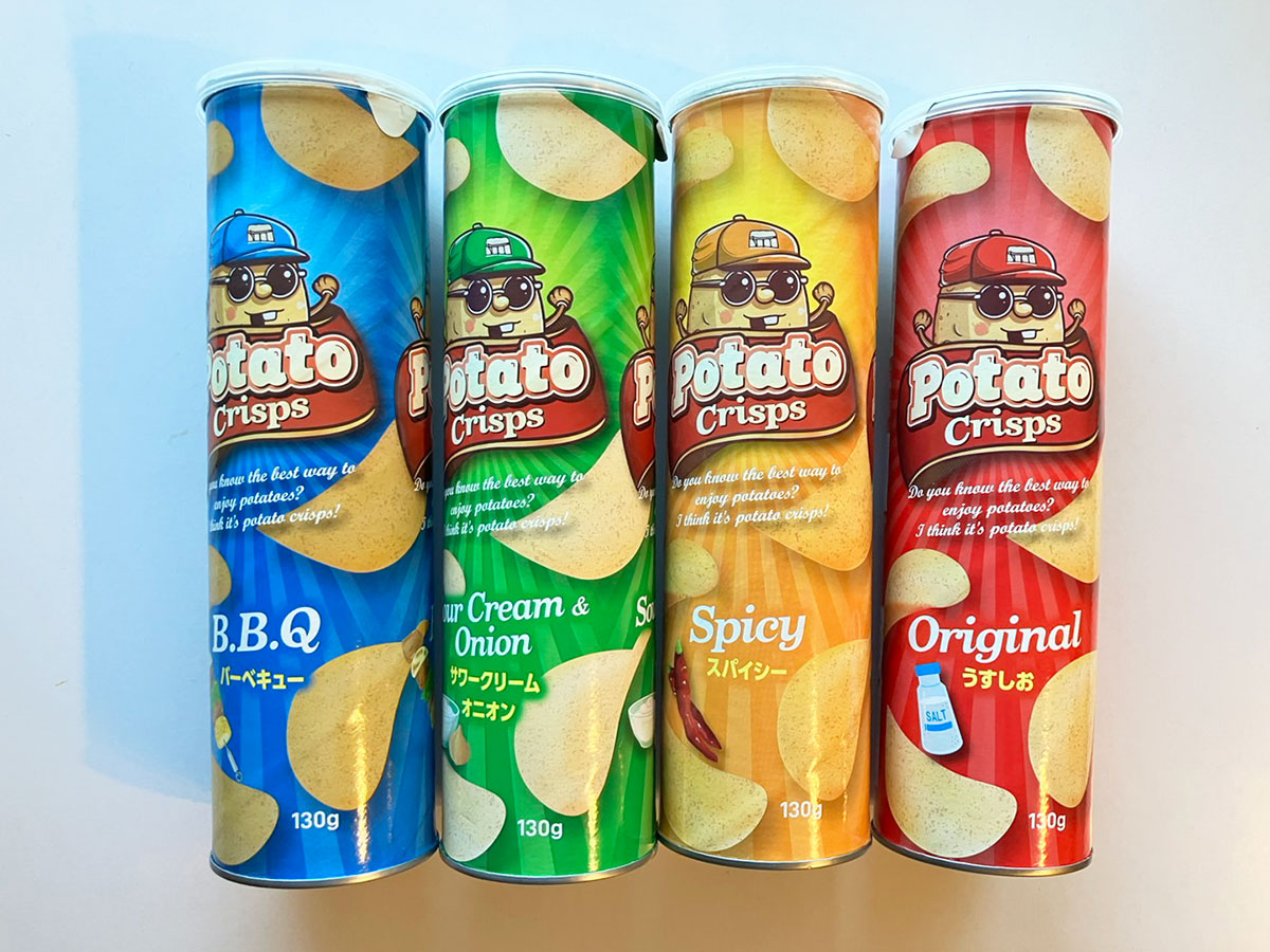 【ロピア】160円「大容量ポテチ」全4種を実食！　スパイシー味とバーベキュー味がうまい！の画像2