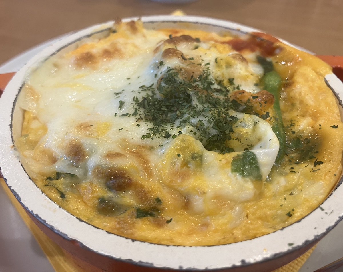 【ココス】新作495円「ココットオムレツ」が幸せの味！　菜の花とチーズに癒やされるの画像2