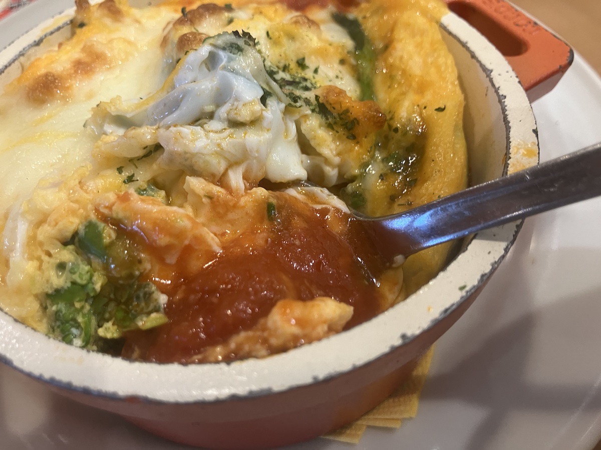 【ココス】新作495円「ココットオムレツ」が幸せの味！　菜の花とチーズに癒やされるの画像4
