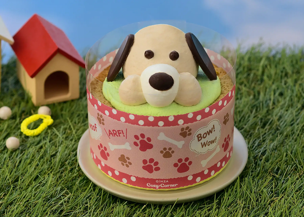【コージーコーナー】583円「愛犬の日」限定ケーキが登場！　クリームのワンちゃんがかわいい！の画像2