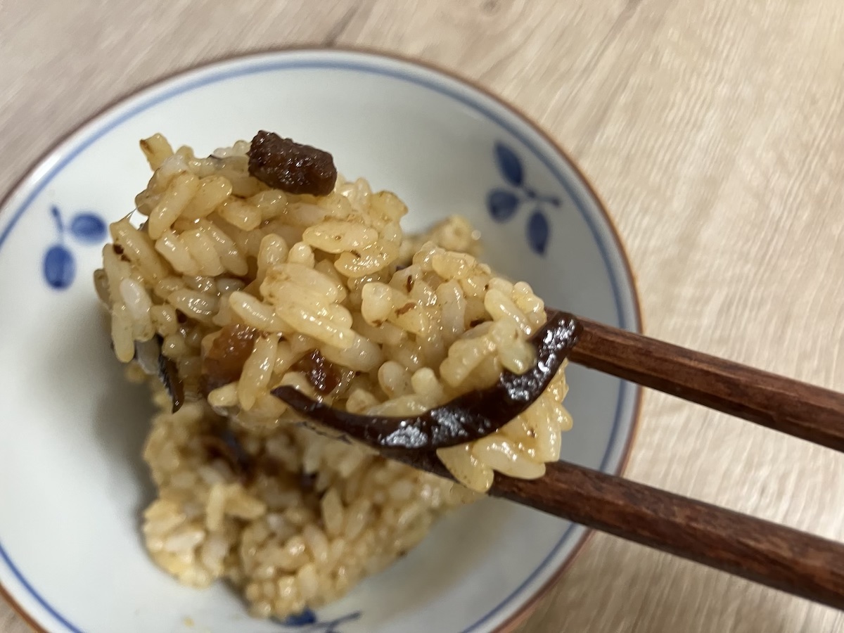 【カルディ】321円「中華おこわ」モッチモチで深い味わいに大満足！　2合が10分で完成の画像11