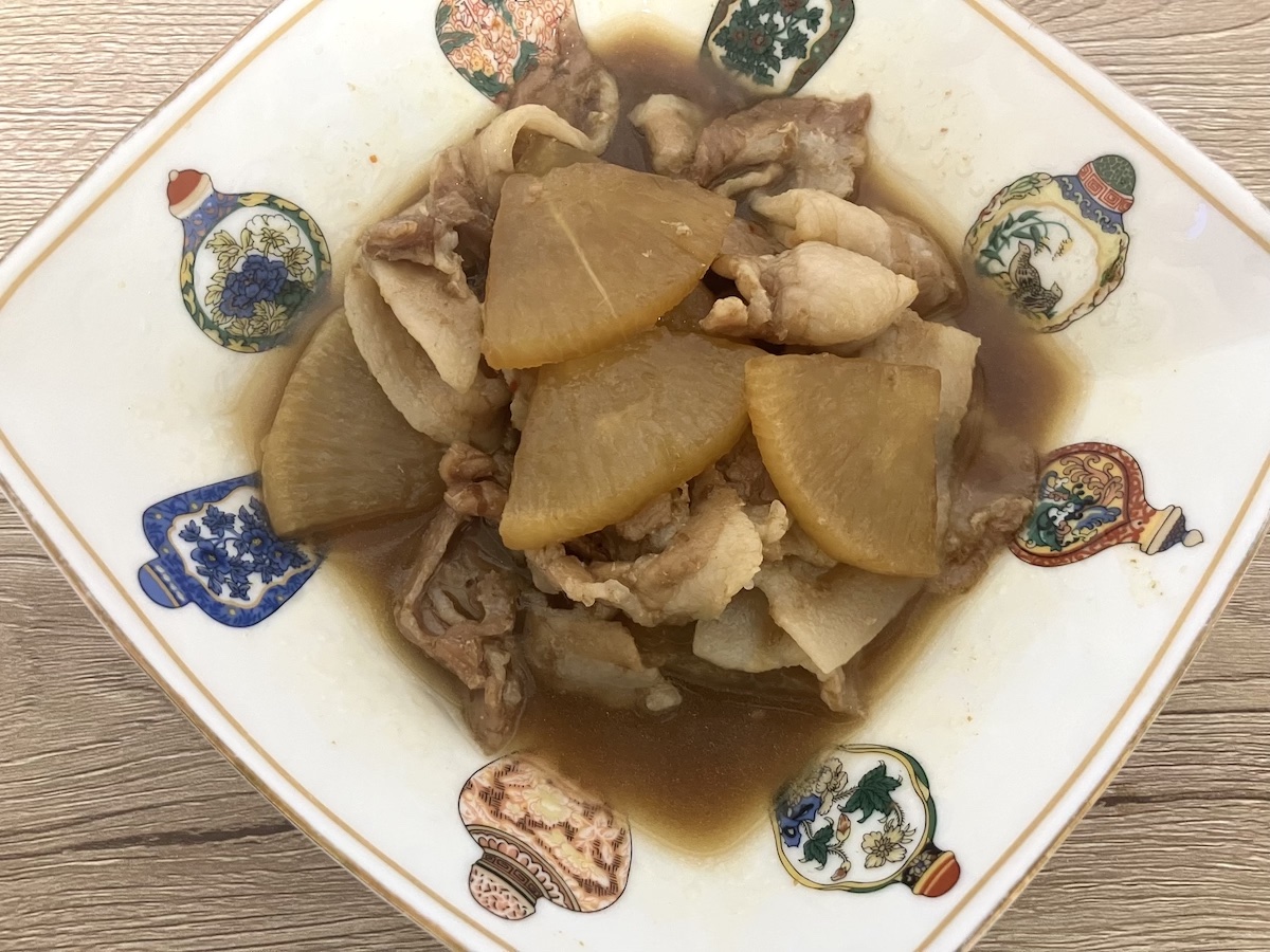 永谷園【豚バラ大根】レンチン10分で味がしみしみ！の画像8