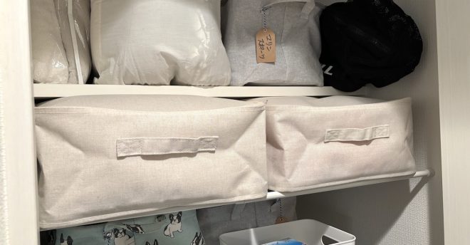 「無印良品」衣装ケース、奥行き60の棚にジャストサイズ！　プロの片付けビフォーアフター