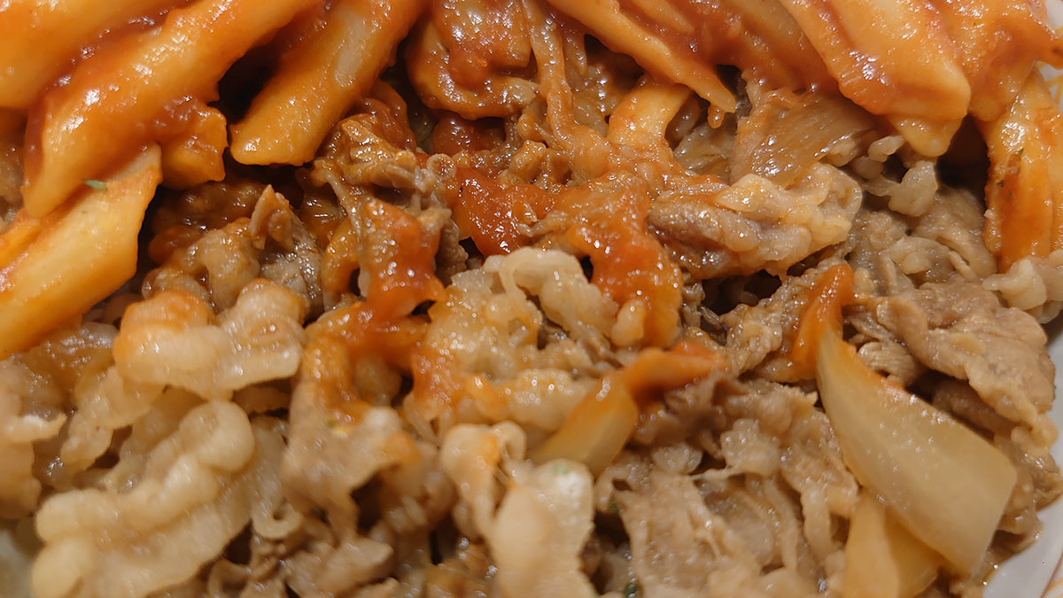 「ナポリタン牛丼」が賛否【すき家】、「おいしくない」は本当か？　食べたら「大きな肩透かし」だった！の画像5