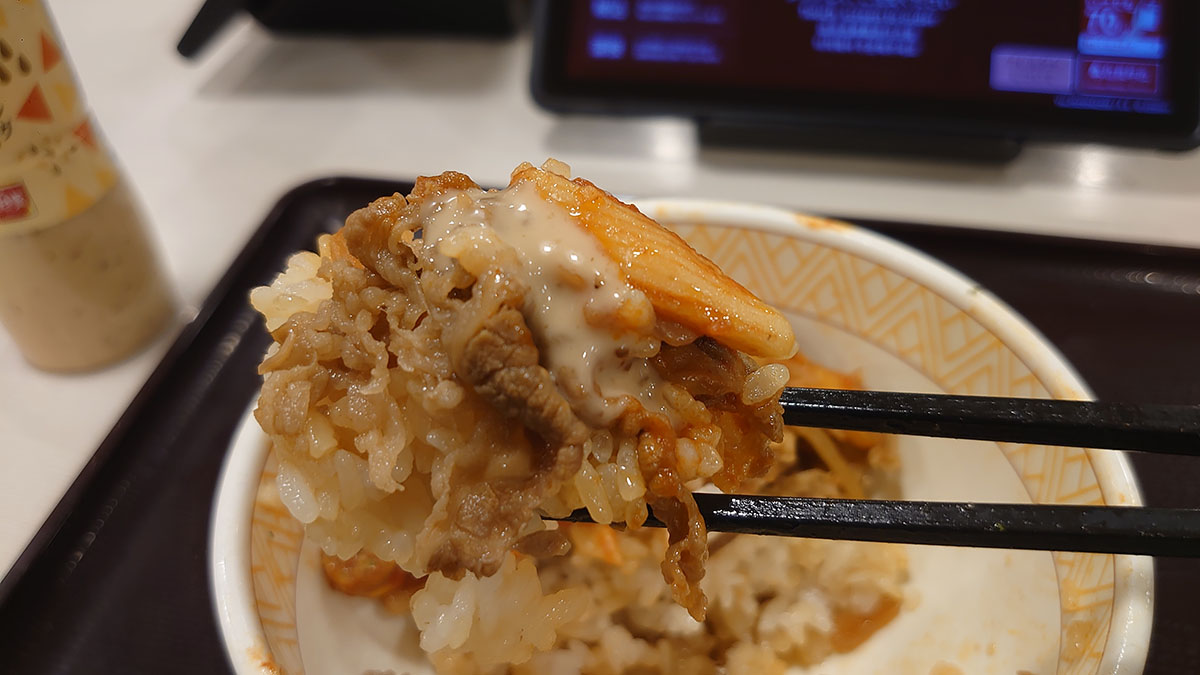 「ナポリタン牛丼」が賛否【すき家】、「おいしくない」は本当か？　食べたら「大きな肩透かし」だった！の画像10