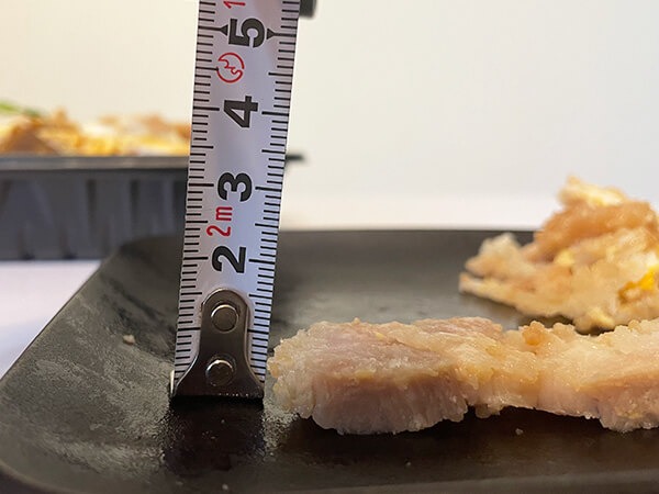 オーケー、トライアル、ヤオコーほか「かつ重」6つ食べてみた！　低価格で一番おいしいのは？の画像5