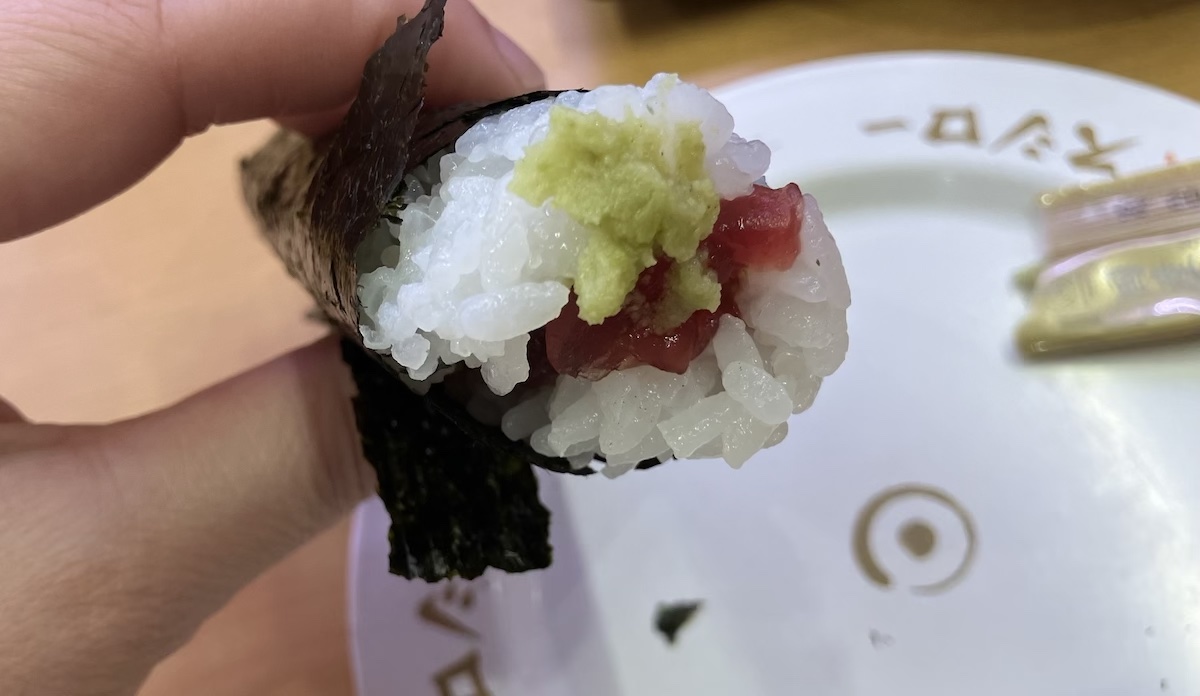 【スシロー】『ジョブチューン』TOP10「合格・不合格」結果まとめ！　満場一致「国産わさびで食べるインド鮪中落手巻」実食の画像9