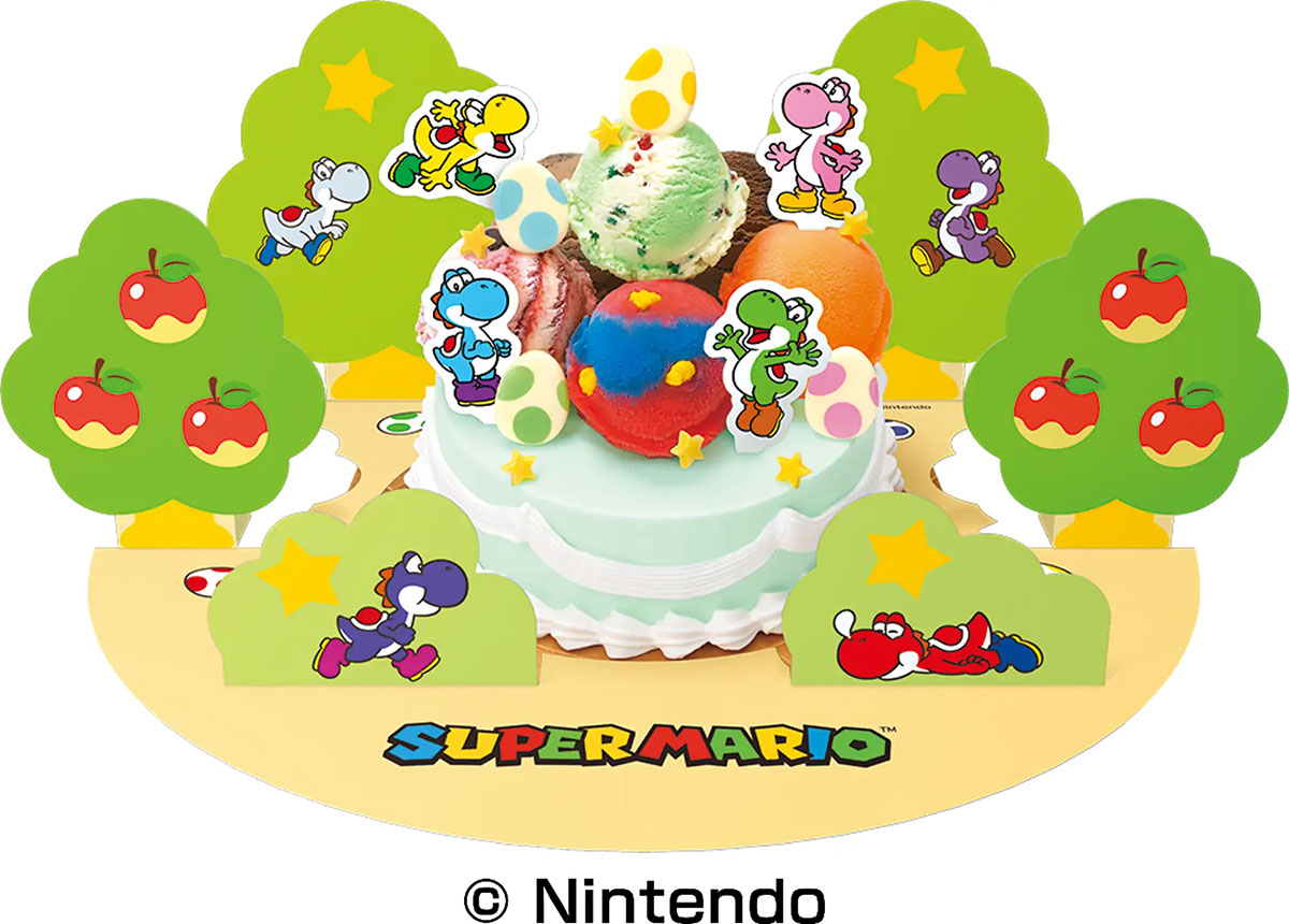 【サーティワン】7月新作「スーパーマリオ」はシュワシュワソーダの3色ソルベ！　期間限定なくなり次第終了！の画像14