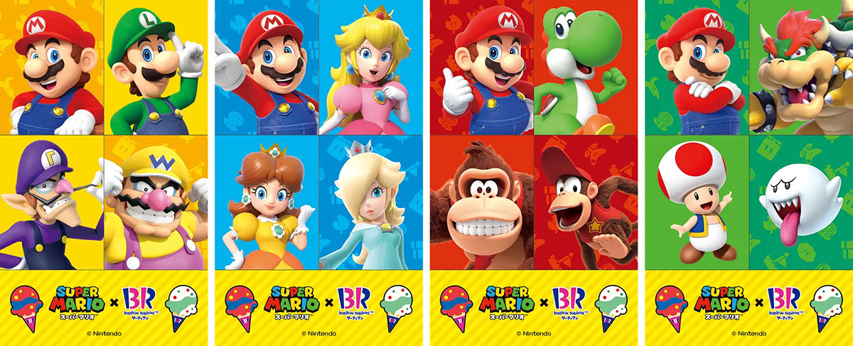 【サーティワン】7月新作「スーパーマリオ」はシュワシュワソーダの3色ソルベ！　期間限定なくなり次第終了！の画像15