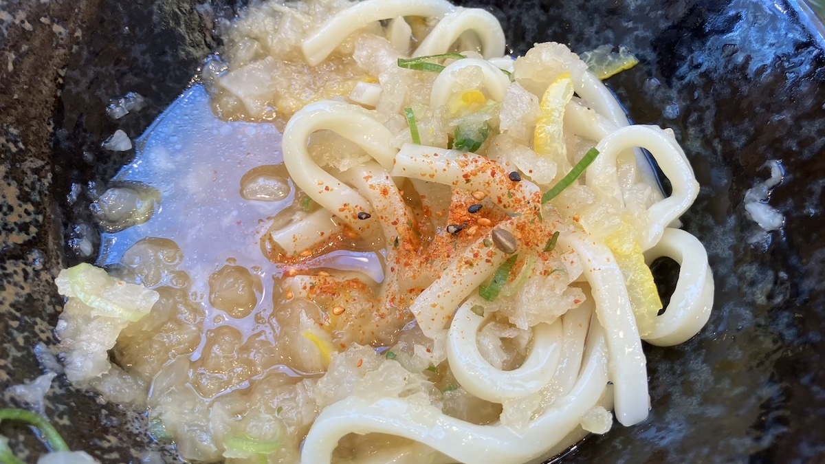 丸亀超えた!?　【はなまるうどん】620円「柚子鬼おろしぶっかけ」、讃岐の麺がおいしい！　の画像11