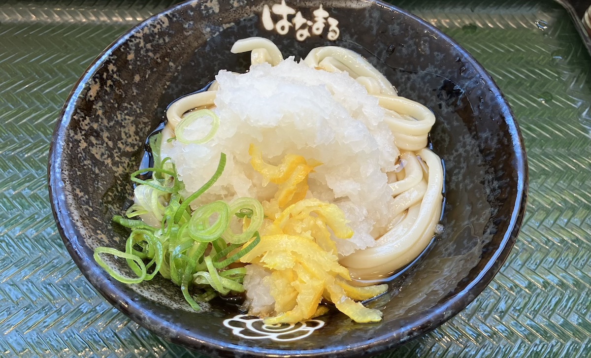 丸亀超えた!?　【はなまるうどん】620円「柚子鬼おろしぶっかけ」、讃岐の麺がおいしい！　の画像3