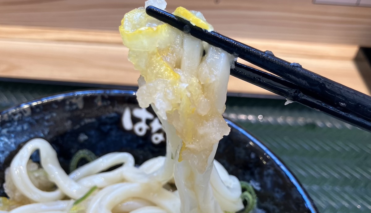 丸亀超えた!?　【はなまるうどん】620円「柚子鬼おろしぶっかけ」、讃岐の麺がおいしい！　の画像9
