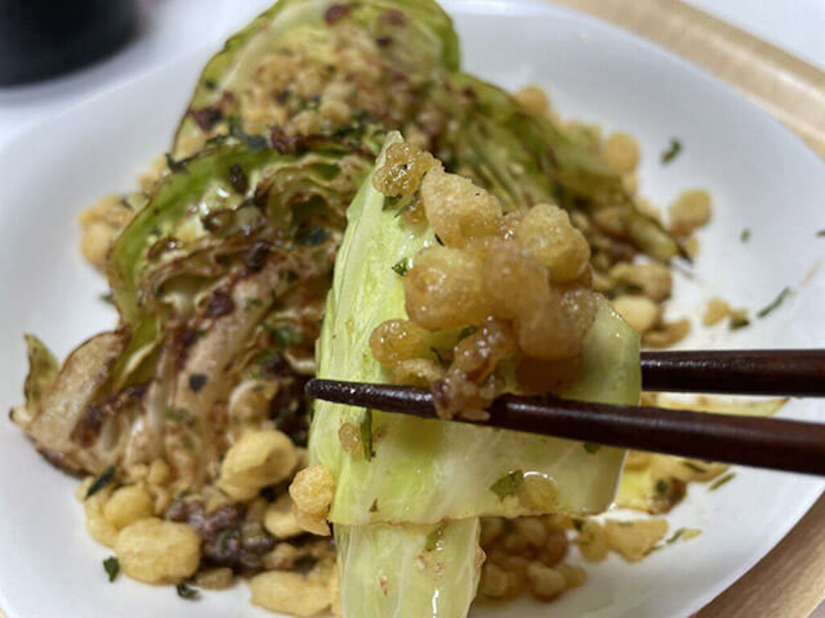家族で争奪戦になる人気レシピ【春キャベツのお好み焼き風】、マヨが甘くてジューシー！の画像6