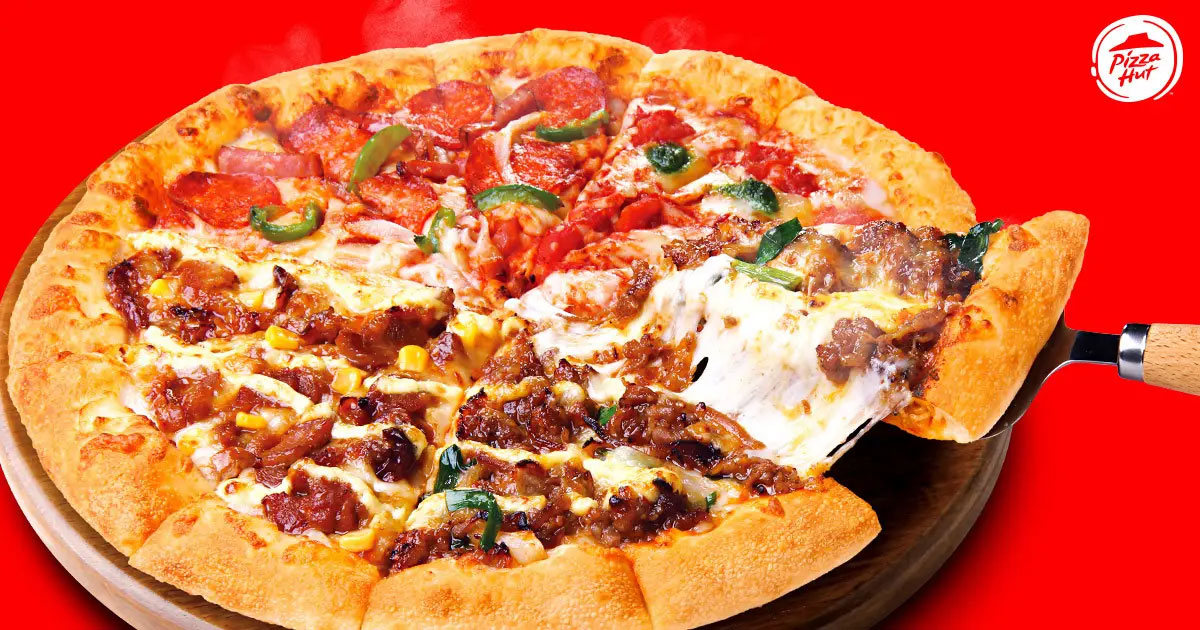 【ピザハット】1位は「新・特うまプルコギ」！　レジェンド店長の「激推しピザ」トップ4が1枚になって登場の画像1