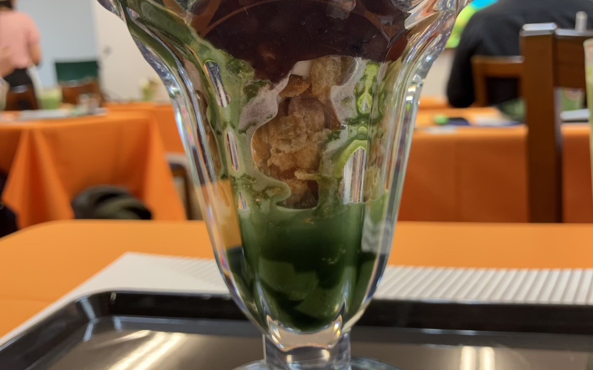 【サンマルクカフェ】720円「京抹茶パフェ」団子までついてる！　人気の「祇園辻利コラボ」再登場の画像8