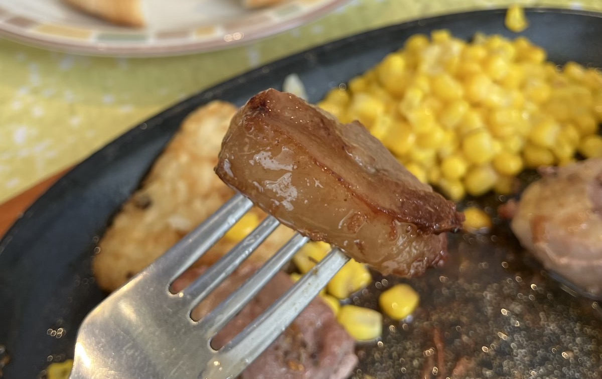 【サイゼリヤ】新メニュー1090円「ラムのランプステーキ」、　肉厚ジューシーでビックリ!!　やみつきスパイスで大満足の画像8
