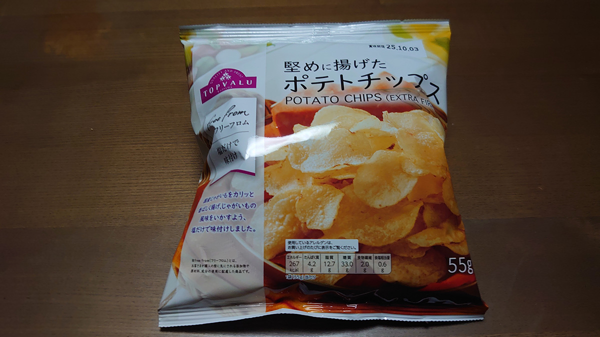 【トップバリュ】添加物・原材料に配慮「ポテトチップス」4品の味わいは？　105円「のりしお味」に驚き！の画像7