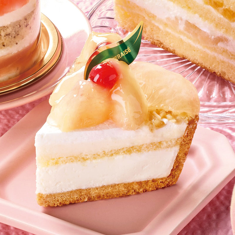 【シャトレーゼ】453円〜期間限定「もも」ケーキ4品登場！　81円白桃アイスバーもの画像5