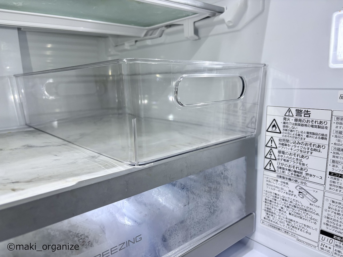 【ダイソー】瞬間で在庫切れ「クリア収納ボックス」330円、再販スタートのいま買って！　プロの使用例5の画像9