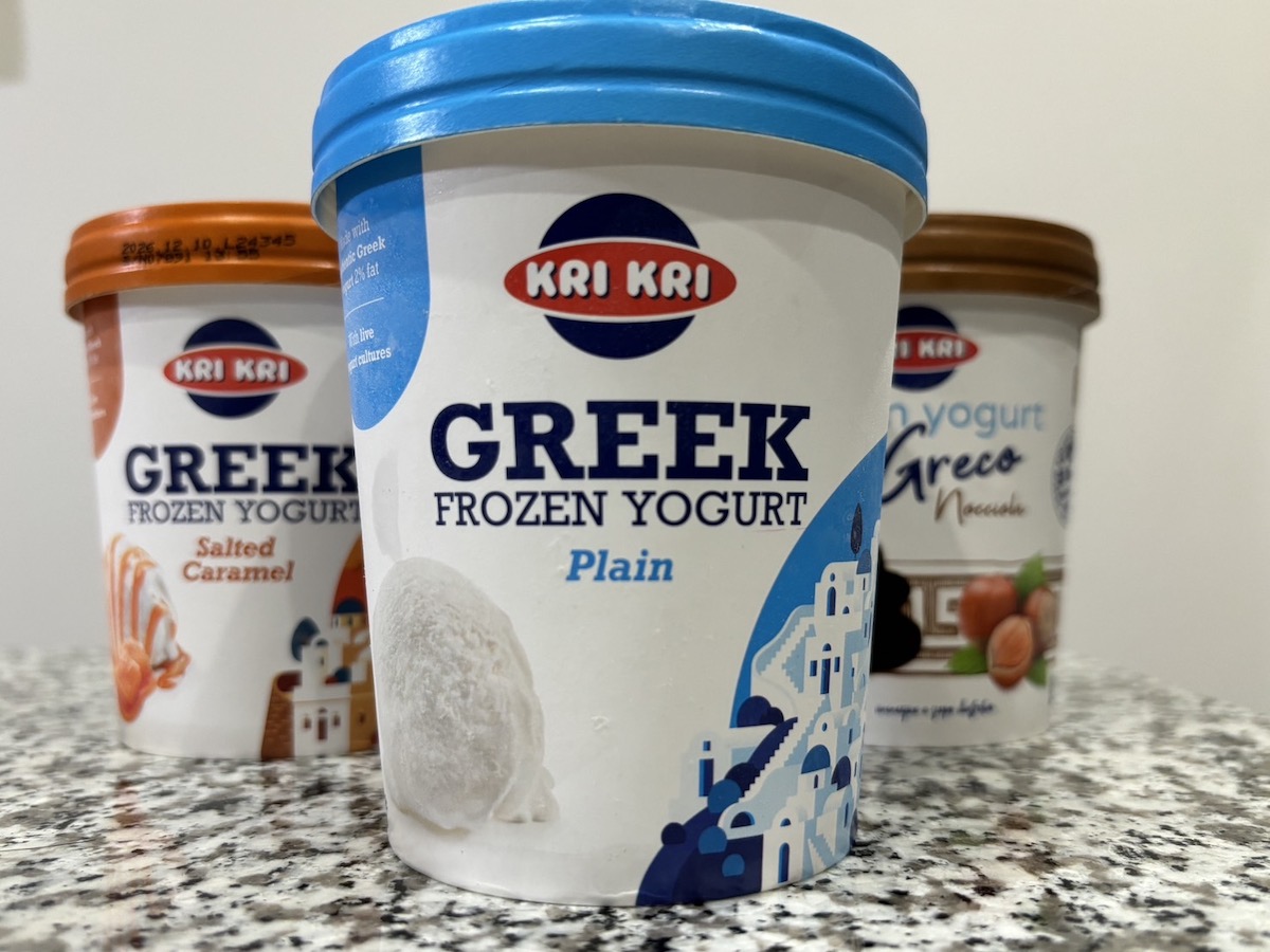 【業務スーパー店長が実食レビュー】新商品「ギリシャヨーグルトアイス」3品は、ヘーゼルナッツが最高！の画像1