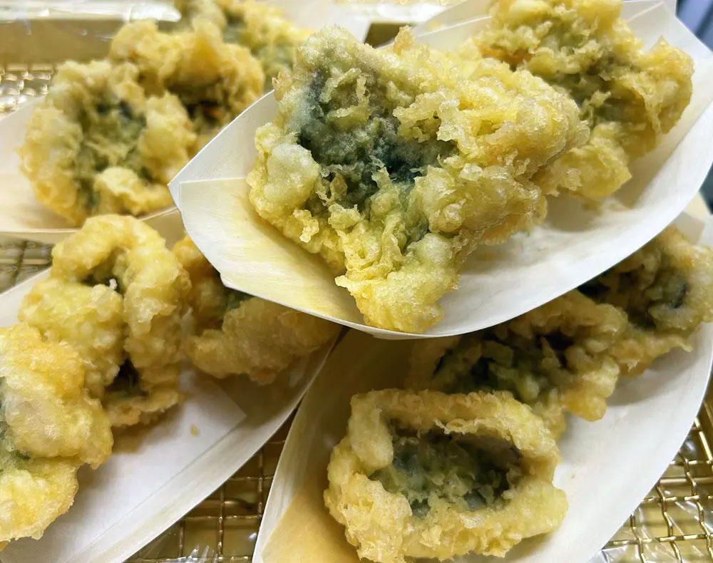 【角上魚類】ビッグな400円「穴子天」など人気ネタから日替わりネタも！　「天ぷらフェア」8月8日まで開催の画像9