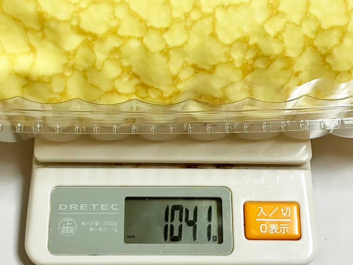 【ロピア】わくわくが止まらない！　大人気「1キロミルクレープ」（1942円）、ド迫力の見た目でとろける味わい！の画像6