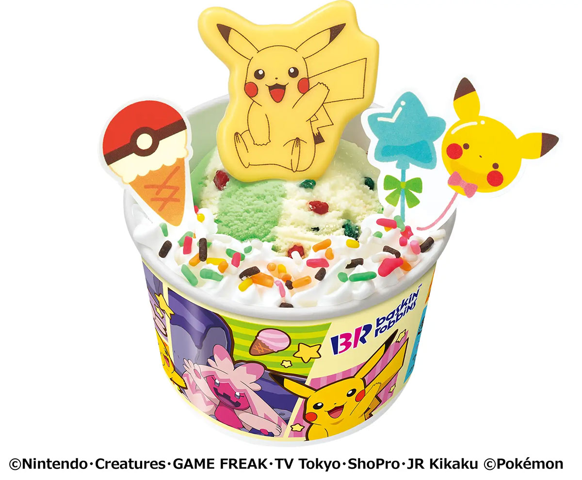 【サーティワン】8月新作「トロピカソーダ」はソーダ風味ソルベ！　ポケモンコラボ全4品のラインアップは？の画像6
