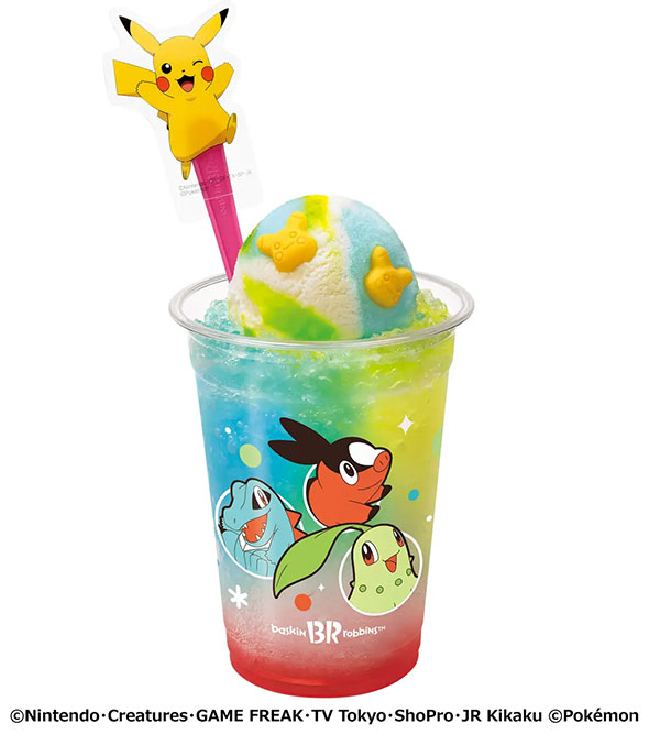 【サーティワン】8月新作「トロピカソーダ」はソーダ風味ソルベ！　ポケモンコラボ全4品のラインアップは？の画像8