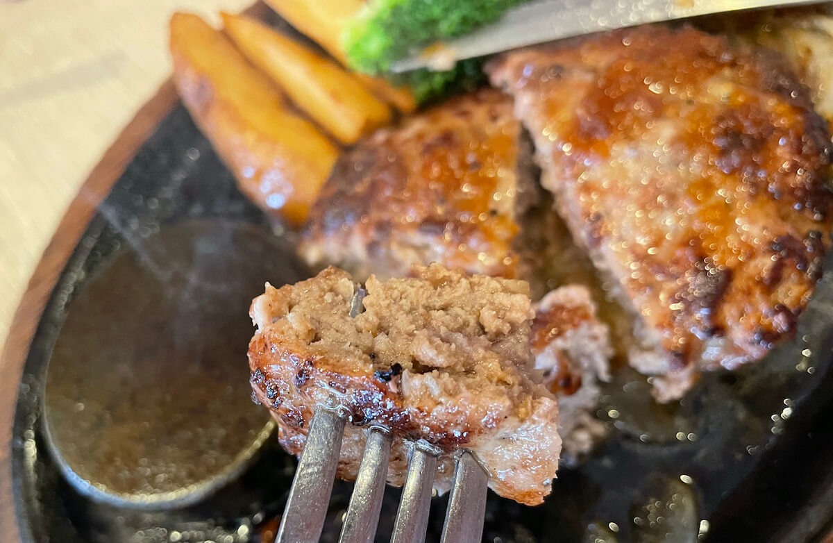 【ステーキのあさくま】1,815円ハンバーグランチは肉汁噴出でうまい！の画像11