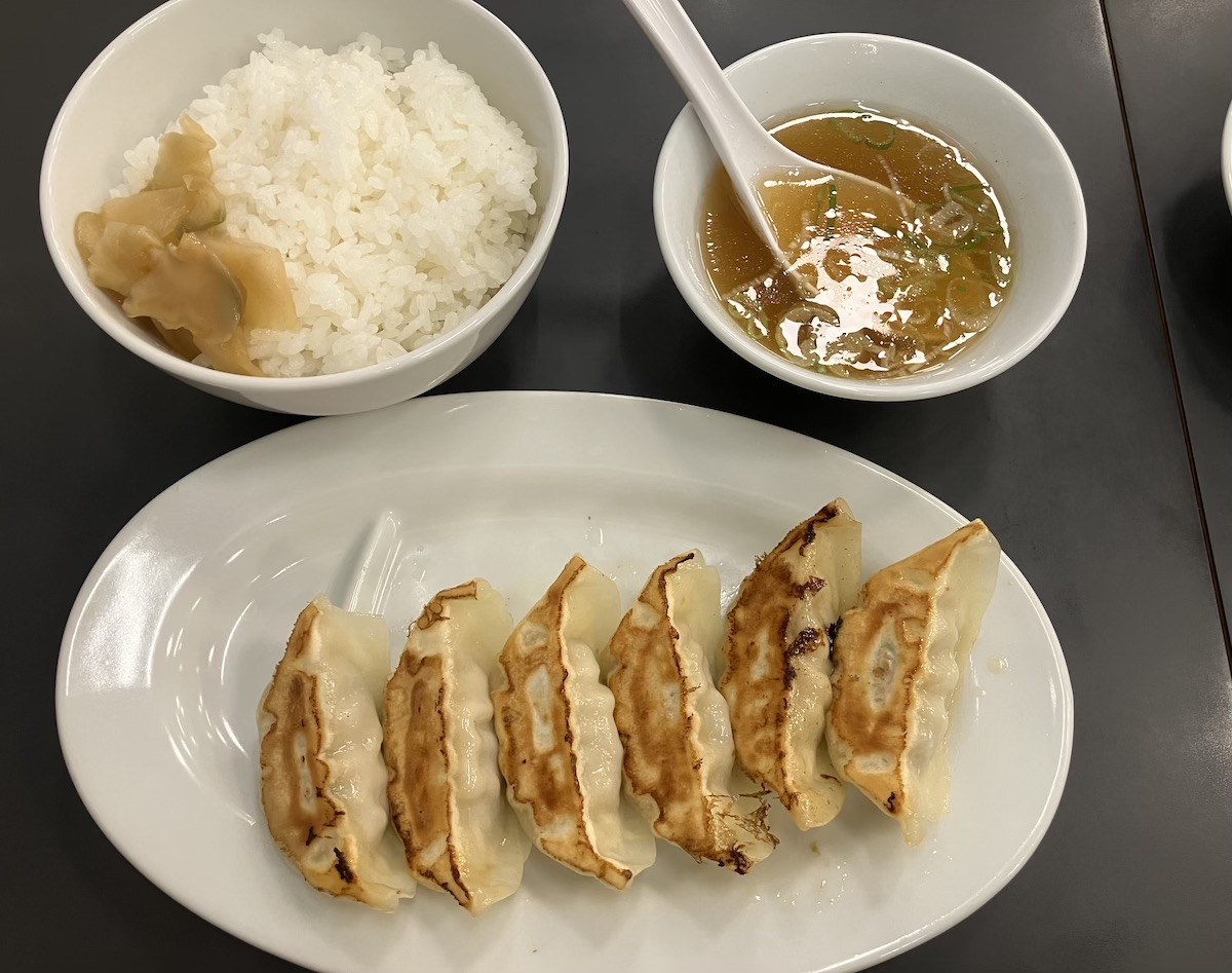 【幸楽苑】の餃子屋「餃子の味よし」600円「餃子定食」の惜しい点の画像5