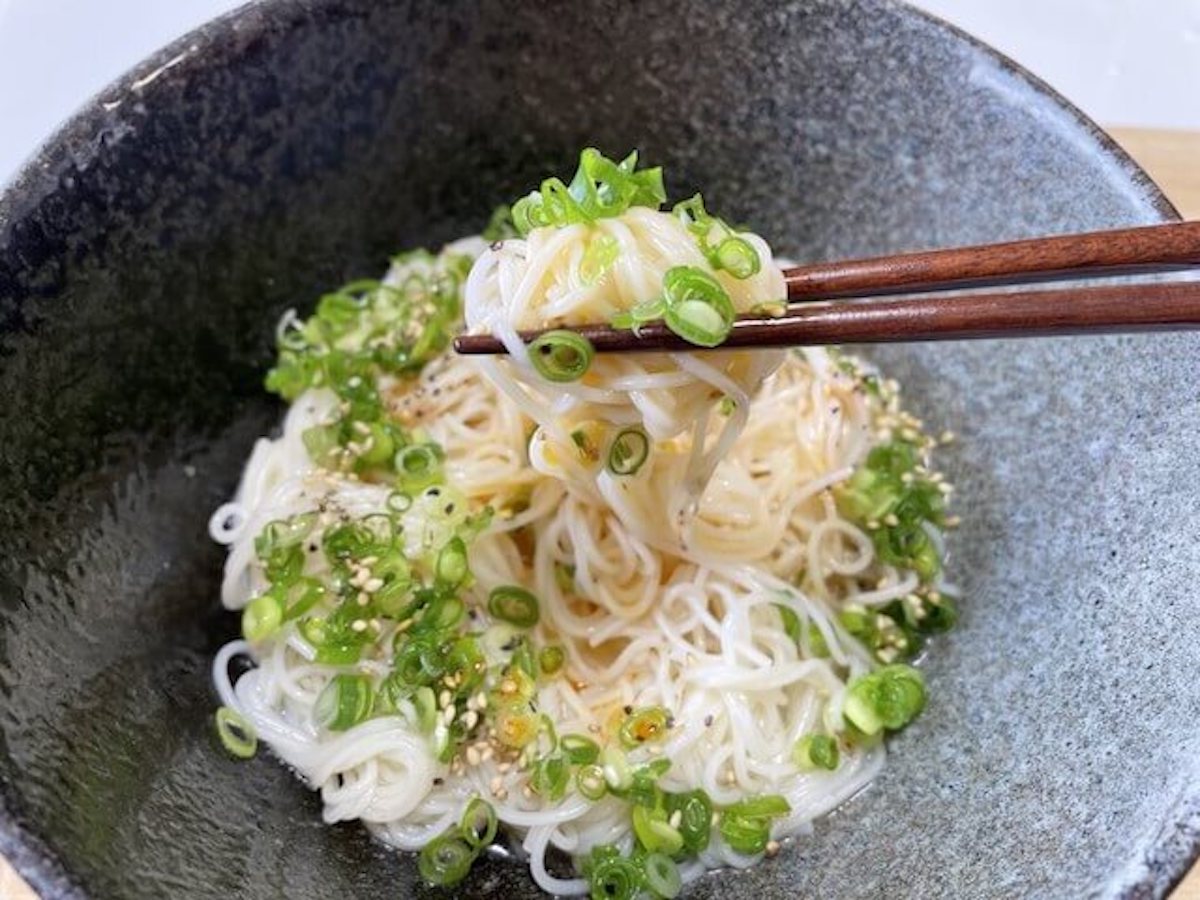 「マジでナンボでもいける！」バズレシピ【無限油そうめん】失っていた食欲も一気に復活！の画像7