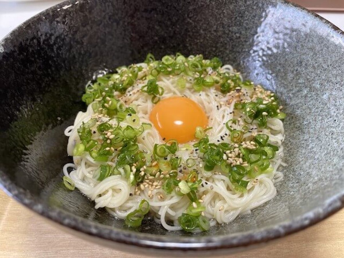 「マジでナンボでもいける！」バズレシピ【無限油そうめん】失っていた食欲も一気に復活！の画像1