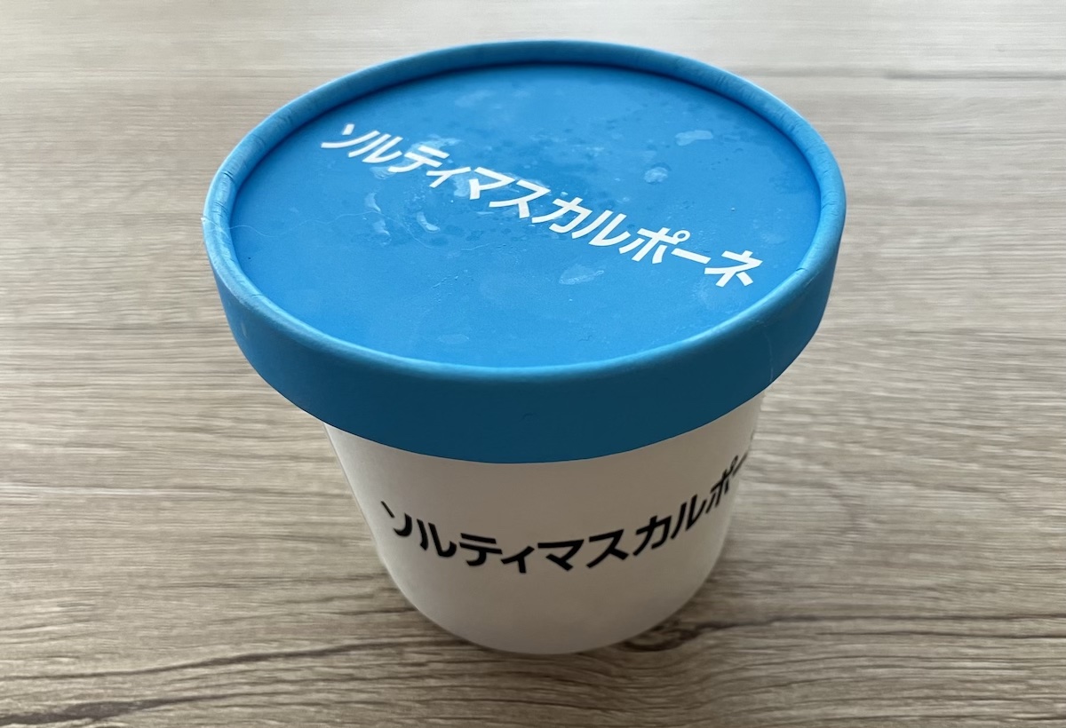 おいしすぎて放心……！【オーケー】数量限定アイス「ソルティマスカルポーネ」、専門店クオリティでヤバい！の画像1