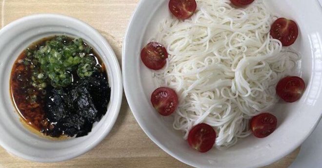 「アッという間になくなった！」韓国のりとラー油の【パンチがきいたそうめん】レシピがスゴい！