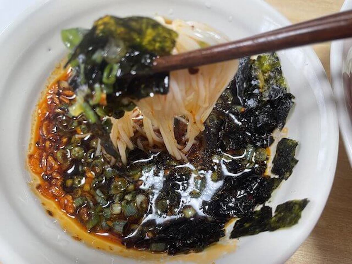 3分で作れる！【パンチがきいたそうめん】、夏バテ無縁のピリ辛の画像1