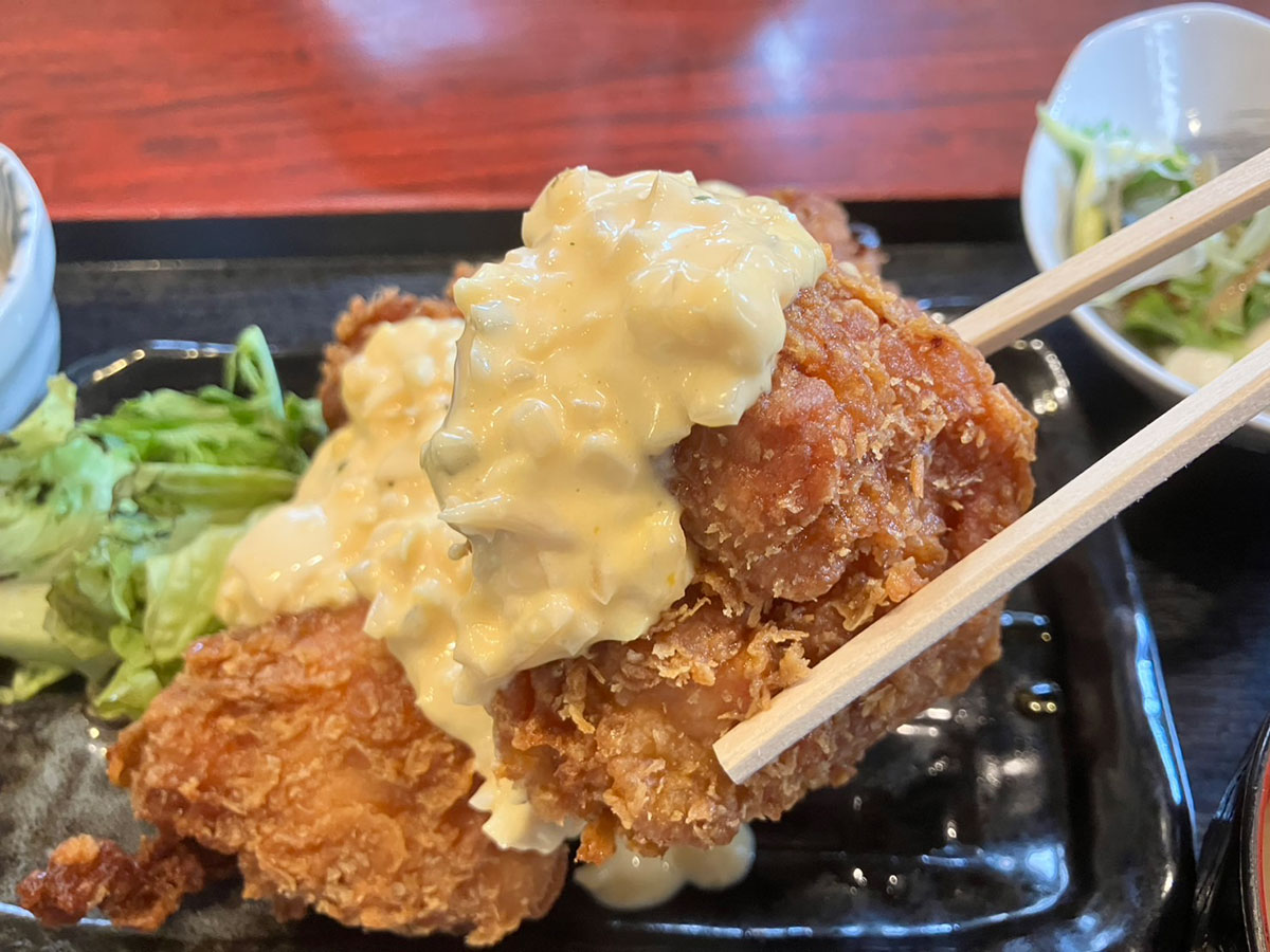 ＜校正中＞激安穴場ランチ【とりいちず】「790円定食」が断然お得！　“でか唐揚げ”＆自家製タルタルに大満足の画像10