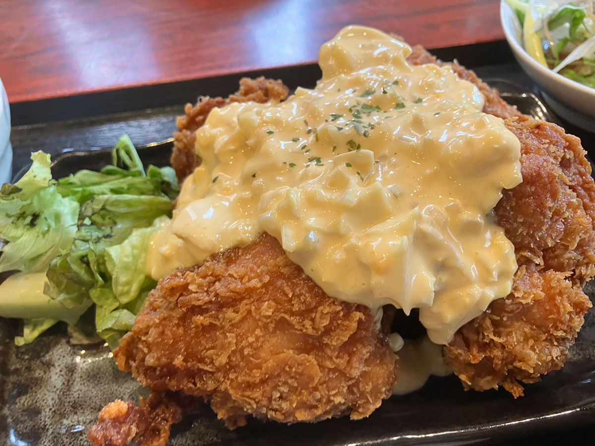 ＜校正中＞激安穴場ランチ【とりいちず】「790円定食」が断然お得！　“でか唐揚げ”＆自家製タルタルに大満足の画像9