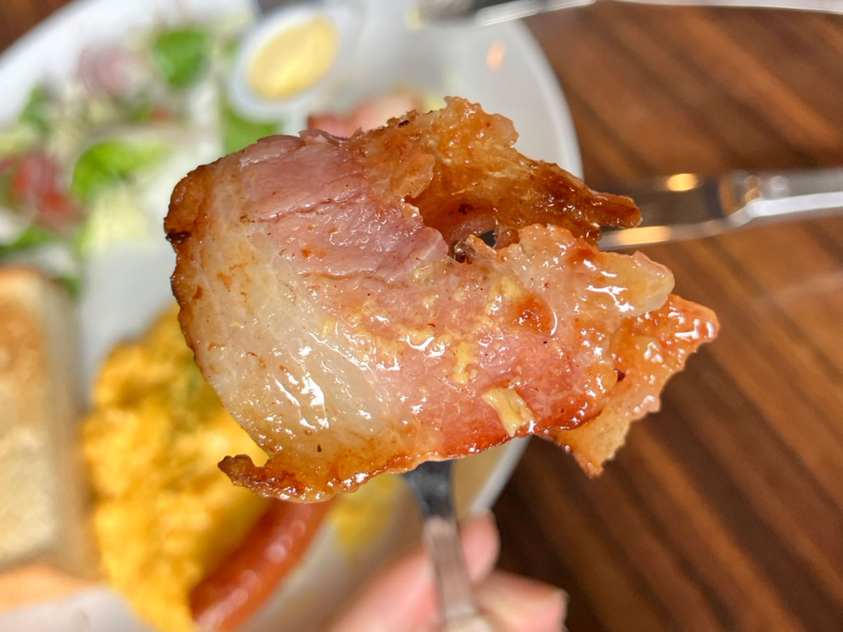 【びっくりドンキー】「880円モーニング」は“デカい”だけじゃない！トロットロの「完ぺきなスクランブルエッグ」に感動！の画像14