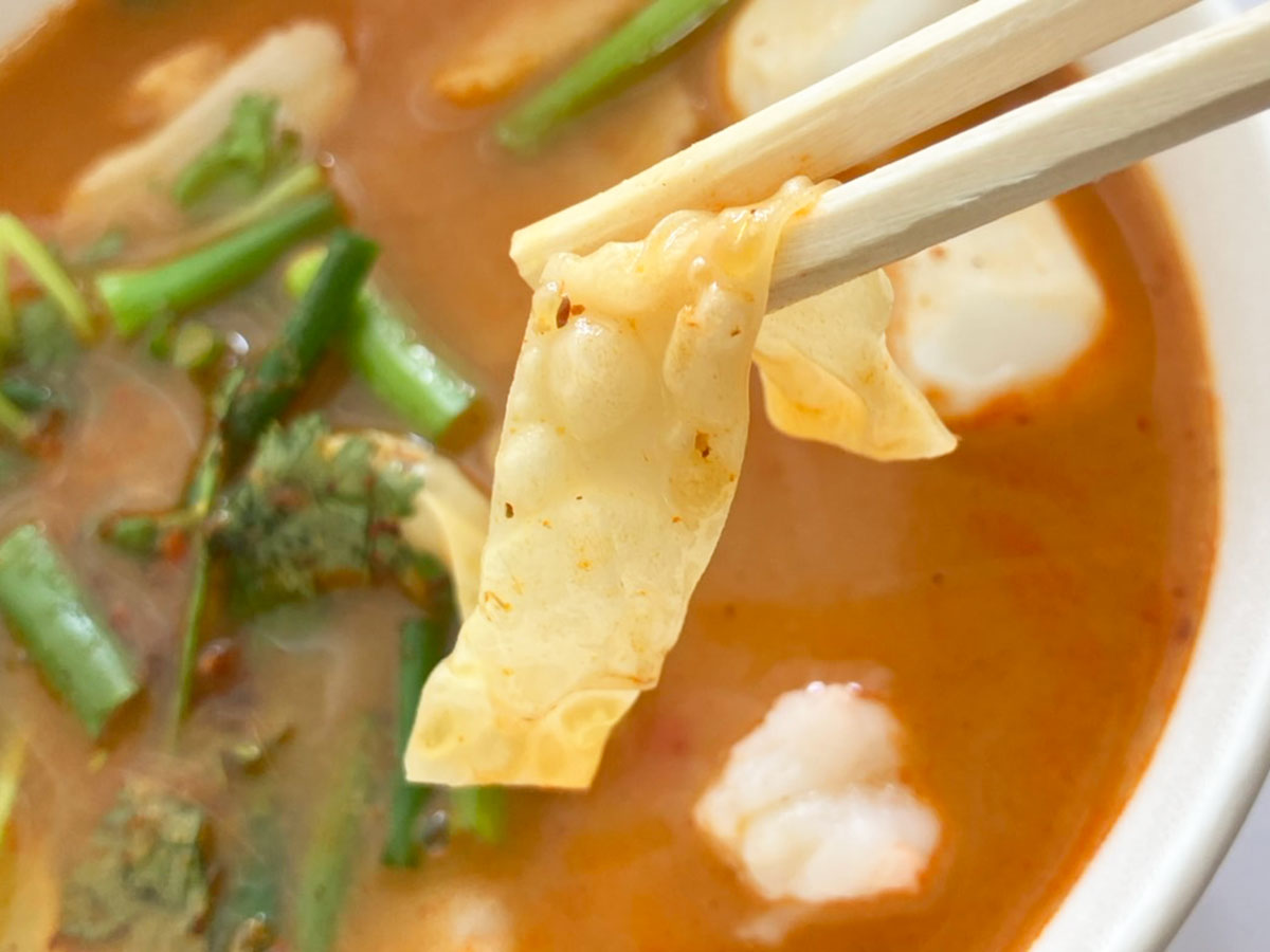 「見た目からは想像できない！」実は【かつや】系列、タイ料理チェーン店の「1178円ヌードル」食べてびっくりの画像14