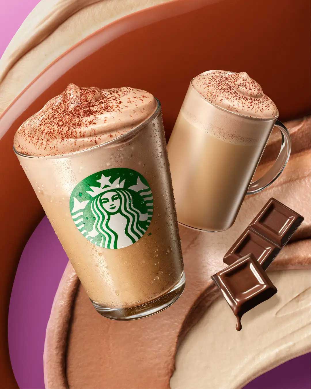 【スタバ】9月の新作4品のラインアップは？　589円「チョコレート ムース  ラテ」が再登場！の画像2