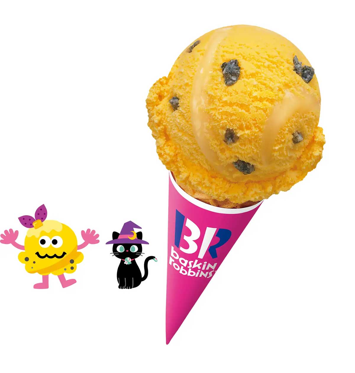 【サーティワン】新作は黒ごま入り「おさつバター」！　ハロウィン期間限定なくなり次第終了の画像2