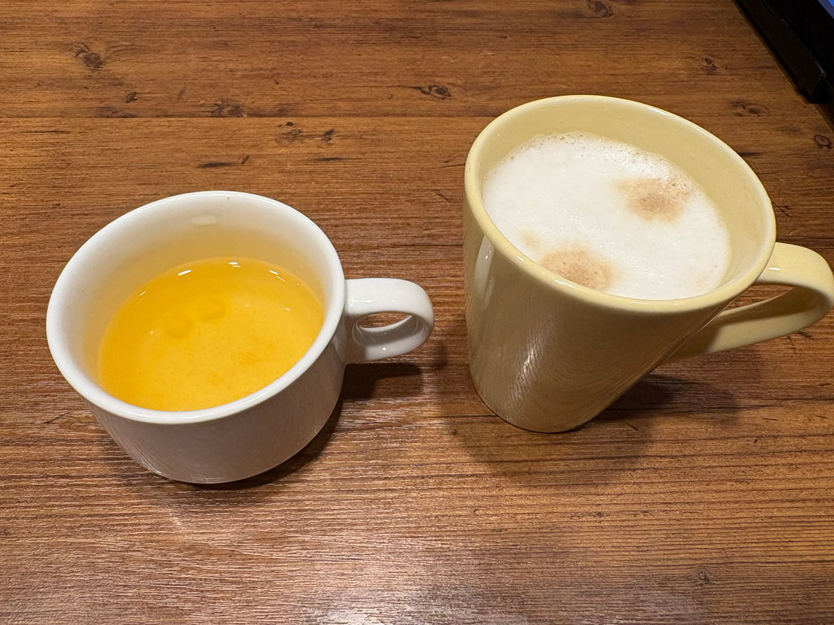【ガスト】500円「モーニング」とろとろマスカルポーネクリームが幸せ!コッペパンとあんこと相性バツグンの画像5