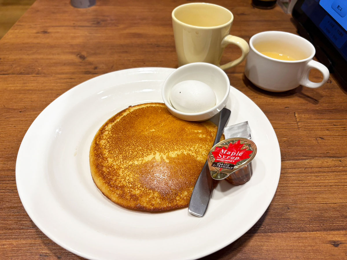 「ほかと明らかに違う!」【ガスト】600円「モーニング」はパンケーキが独特!見た目は「どら焼きの皮」?の画像4