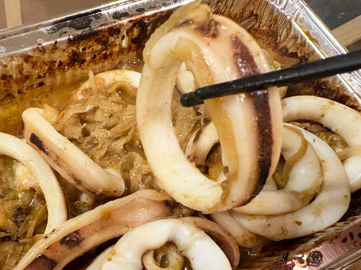 「ああten 、うまい」【角上魚類】580円「いか漁師焼き」が旨味爆弾! 直火OKの半調理商品、BBQにも最適の画像8